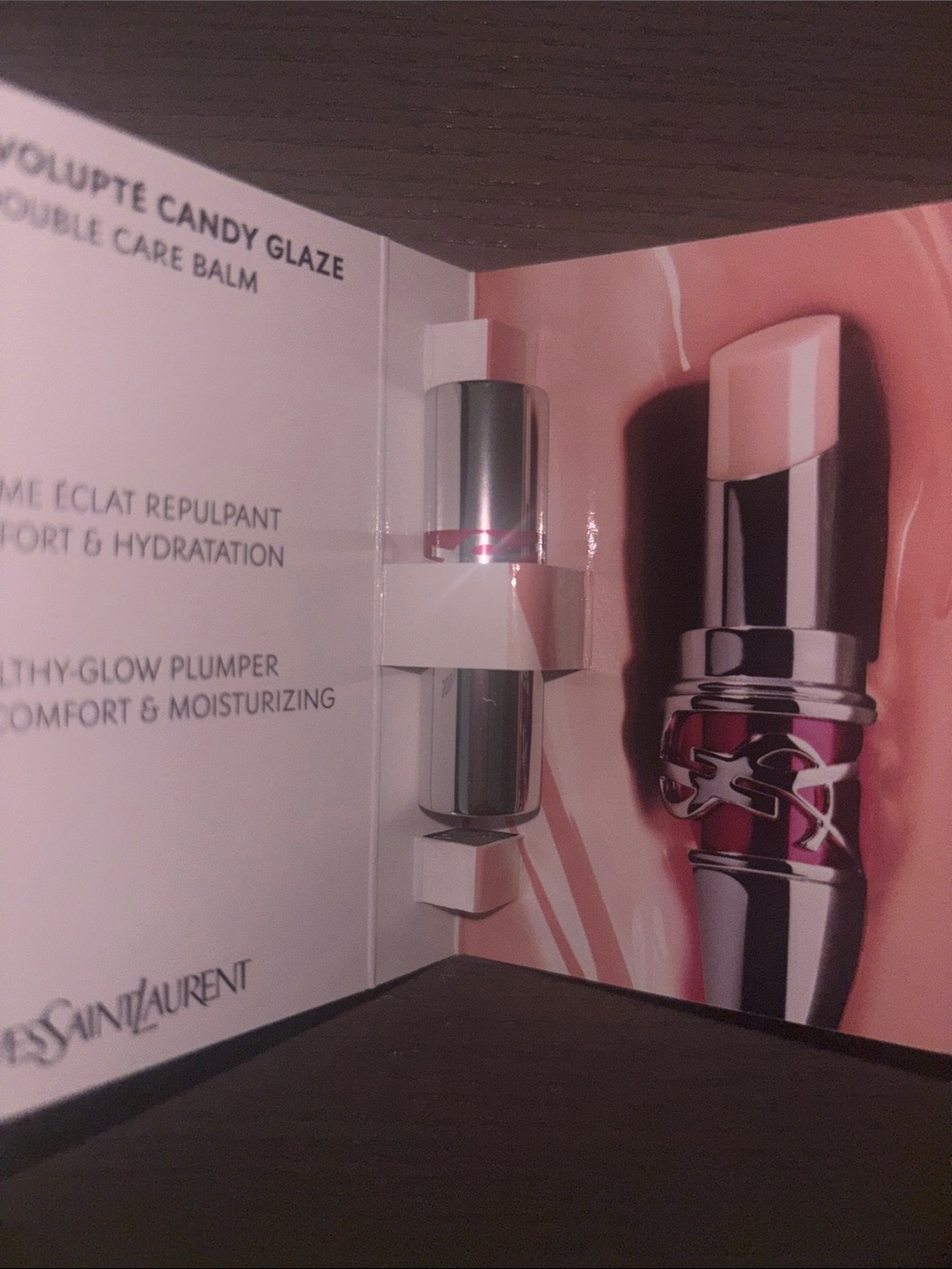 Yves Saint Laurent Candy Glaze Double Care Balm - Soft Pink